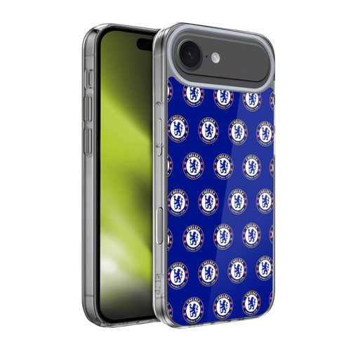 Chelsea Football Club Crest Pattern Soft Gel Case for Apple iPhone 17 Air Chelsea Football Club Crest Pattern Soft Gel Case for Apple iPhone 17 Air
