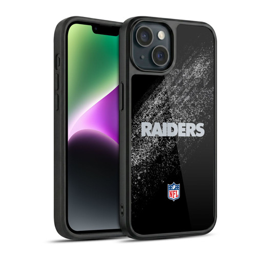 NFL Las Vegas Raiders Logo Blur Gel Armour Case For Apple iPhone 14