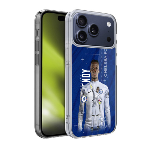 Chelsea Football Club 2021/22 First Team Edouard Mendy Soft Gel Case for Apple iPhone 17 Pro