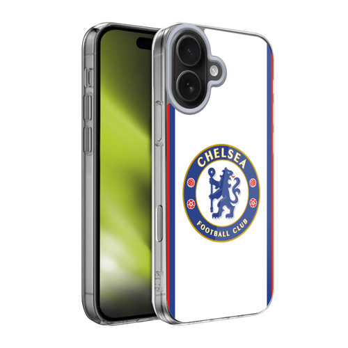Chelsea Football Club 2019/20 Kit Away Soft Gel Case for Apple iPhone 17