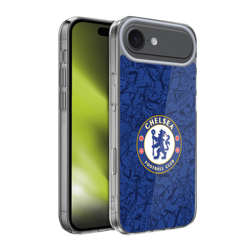 Chelsea Football Club 2019/20 Kit Home Soft Gel Case for Apple iPhone 17 Air