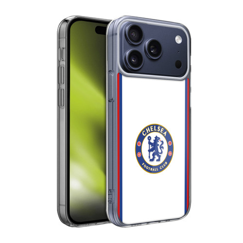 Chelsea Football Club 2019/20 Kit Away Soft Gel Case for Apple iPhone 17 Pro Max