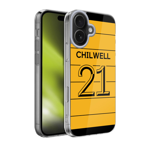Chelsea Football Club 2021/22 Players Away Kit Ben Chilwell Soft Gel Case for Apple iPhone 17