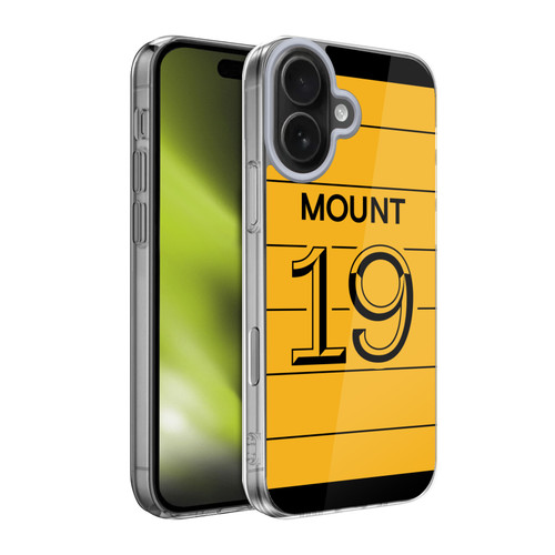 Chelsea Football Club 2021/22 Players Away Kit Mason Mount Soft Gel Case for Apple iPhone 17