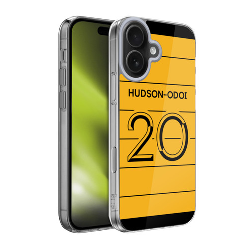 Chelsea Football Club 2021/22 Players Away Kit Callum Hudson-Odoi Soft Gel Case for Apple iPhone 17