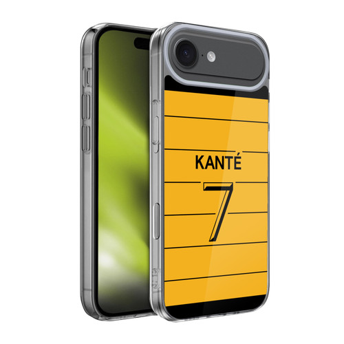 Chelsea Football Club 2021/22 Players Away Kit N'Golo Kanté Soft Gel Case for Apple iPhone 17 Air