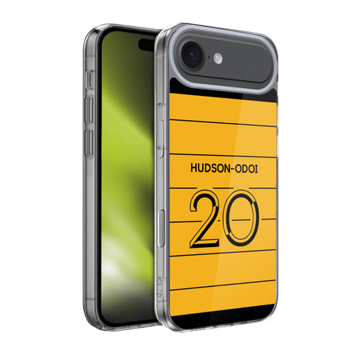 Chelsea Football Club 2021/22 Players Away Kit Callum Hudson-Odoi Soft Gel Case for Apple iPhone 17 Air