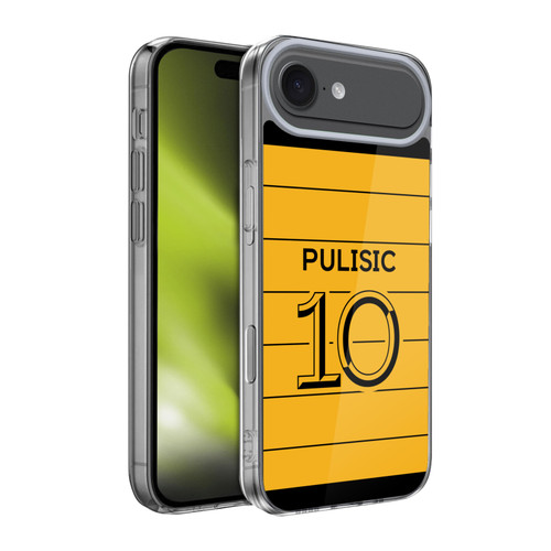 Chelsea Football Club 2021/22 Players Away Kit Christian Pulisic Soft Gel Case for Apple iPhone 17 Air