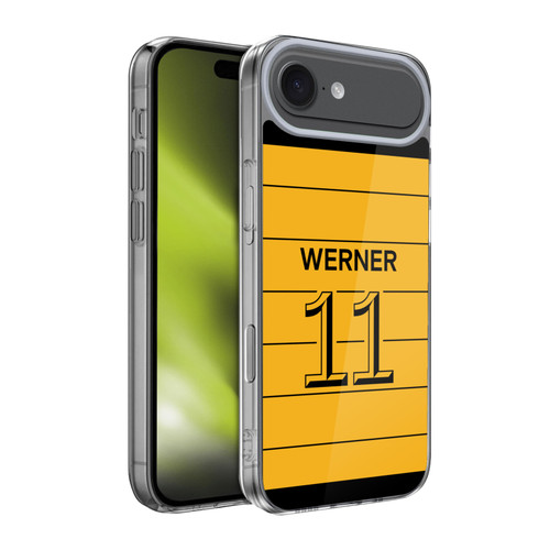 Chelsea Football Club 2021/22 Players Away Kit Timo Werner Soft Gel Case for Apple iPhone 17 Air