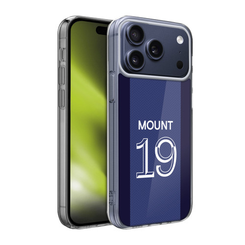 Chelsea Football Club 2020/21 Players Home Kit Group 1 Mason Mount Soft Gel Case for Apple iPhone 17 Pro Max