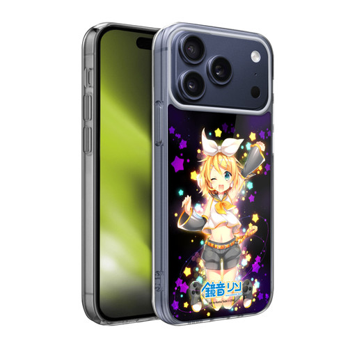 Hatsune Miku Characters Kagamine Rin Soft Gel Case for Apple iPhone 17 Pro Max