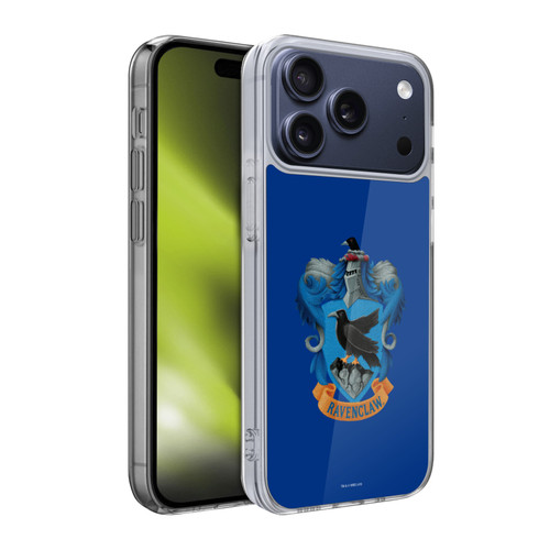 Harry Potter Chamber Of Secrets I Ravenclaw Crest Soft Gel Case for Apple iPhone 17 Pro