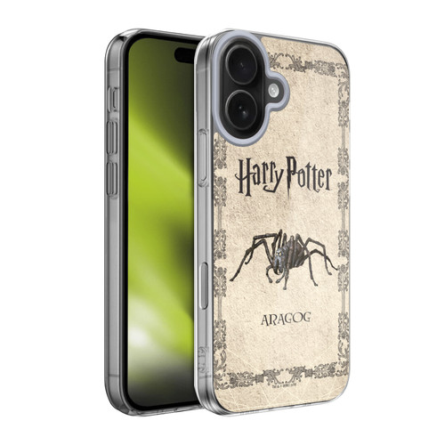 Harry Potter Chamber Of Secrets II Aragog Spider Creature Soft Gel Case for Apple iPhone 17