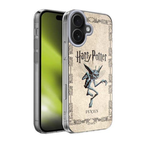 Harry Potter Chamber Of Secrets II Cornish Pixies Creature Soft Gel Case for Apple iPhone 17