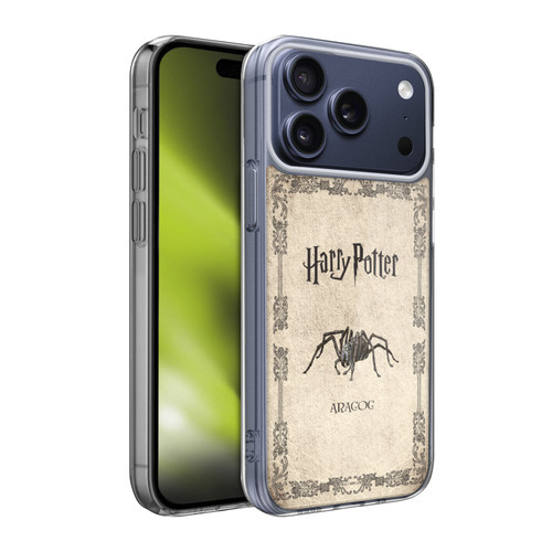 Harry Potter Chamber Of Secrets II Aragog Spider Creature Soft Gel Case for Apple iPhone 17 Pro Max