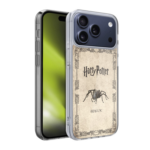 Harry Potter Chamber Of Secrets II Aragog Spider Creature Soft Gel Case for Apple iPhone 17 Pro