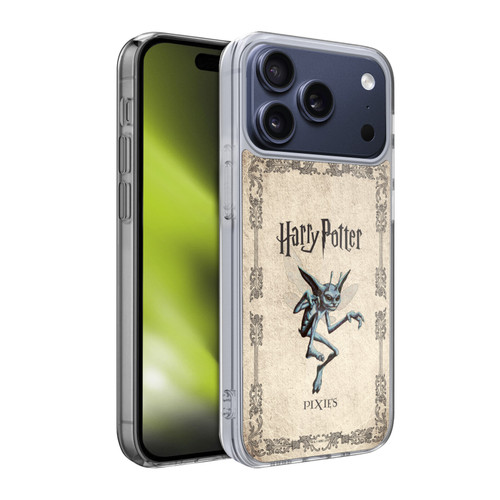 Harry Potter Chamber Of Secrets II Cornish Pixies Creature Soft Gel Case for Apple iPhone 17 Pro
