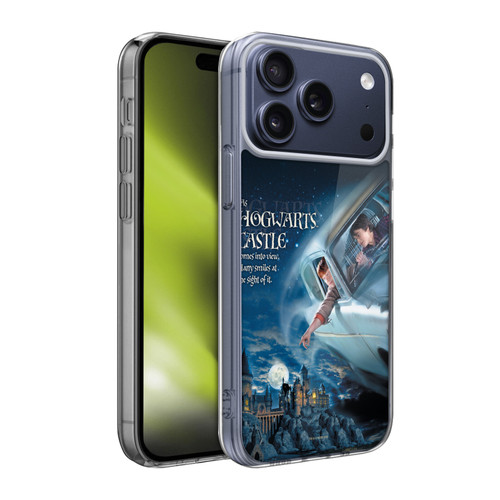 Harry Potter Chamber Of Secrets III Flying Car Poster Soft Gel Case for Apple iPhone 17 Pro Max