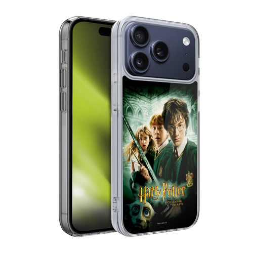 Harry Potter Chamber Of Secrets III Movie Poster Soft Gel Case for Apple iPhone 17 Pro