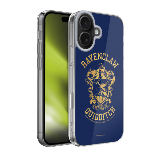 Harry Potter Deathly Hallows X Ravenclaw Quidditch Soft Gel Case for Apple iPhone 17