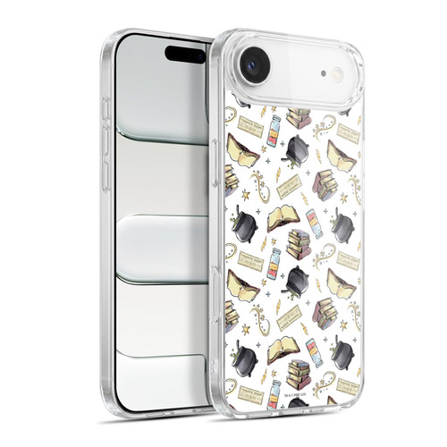 Harry Potter Deathly Hallows XIII Hogwarts Pattern Soft Gel Case for Apple iPhone 17 Air