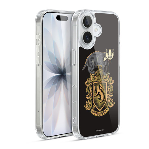 Harry Potter Deathly Hallows XIV Hufflepuff Soft Gel Case for Apple iPhone 17