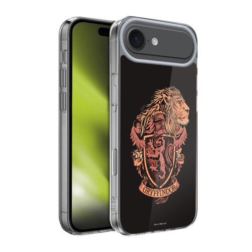 Harry Potter Deathly Hallows XIV Gryffindor Soft Gel Case for Apple iPhone 17 Air