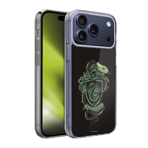 Harry Potter Deathly Hallows XIV Slytherin Soft Gel Case for Apple iPhone 17 Pro Max