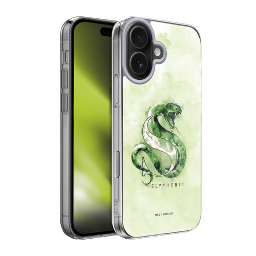 Harry Potter Deathly Hallows XVI Slytherin Soft Gel Case for Apple iPhone 17
