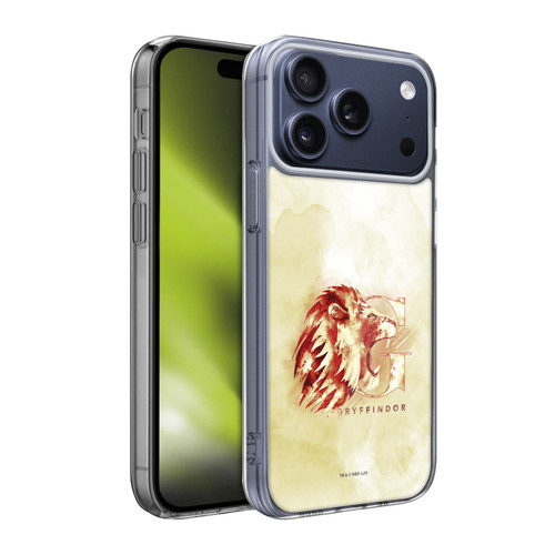 Harry Potter Deathly Hallows XVI Gryffindor Soft Gel Case for Apple iPhone 17 Pro Max