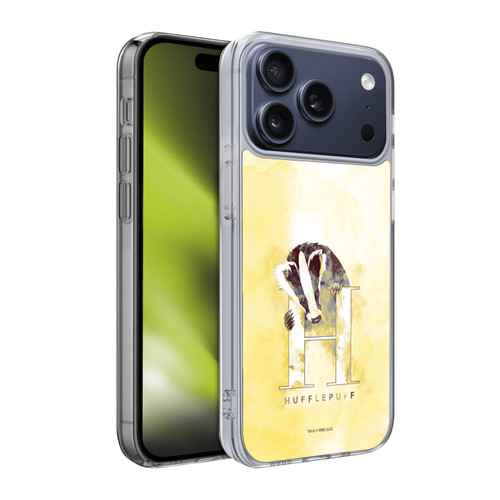 Harry Potter Deathly Hallows XVI Hufflepuff Soft Gel Case for Apple iPhone 17 Pro Harry Potter Deathly Hallows XVI Hufflepuff Soft Gel Case for Apple iPhone 17 Pro