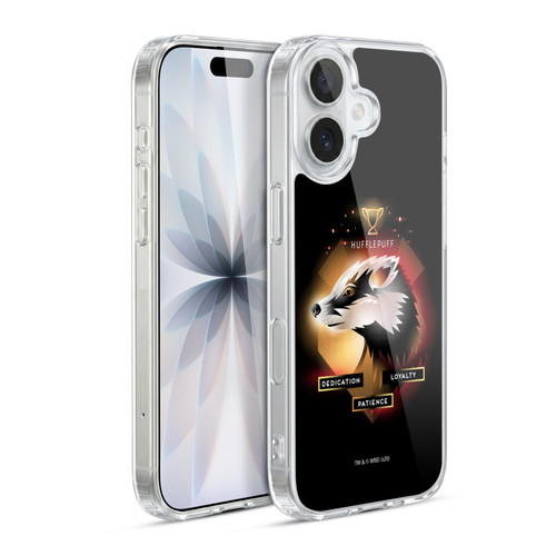 Harry Potter Deathly Hallows XIX Hufflepuff Soft Gel Case for Apple iPhone 17