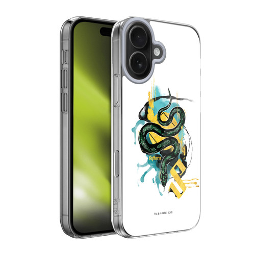 Harry Potter Deathly Hallows XXIV Slytherin Soft Gel Case for Apple iPhone 17