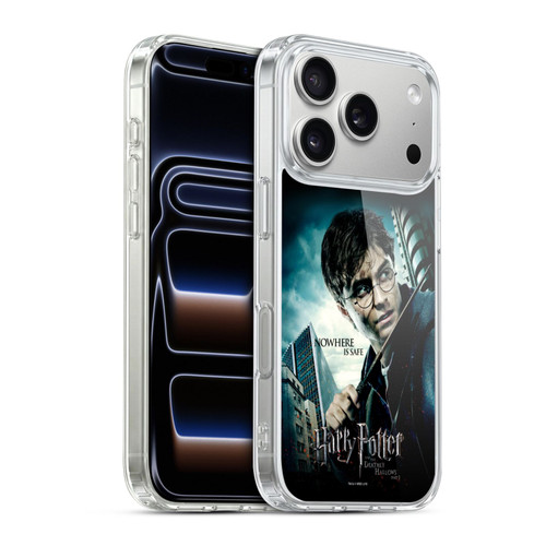 Harry Potter Deathly Hallows VII Potrait Soft Gel Case for Apple iPhone 17 Pro