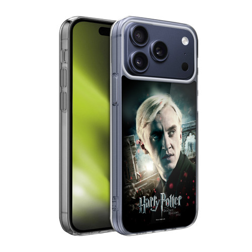 Harry Potter Deathly Hallows VIII Draco Malfoy Soft Gel Case for Apple iPhone 17 Pro Max