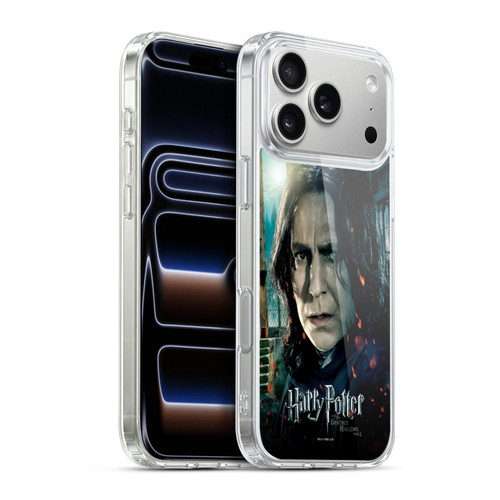 Harry Potter Deathly Hallows VIII Severus Snape Soft Gel Case for Apple iPhone 17 Pro Max