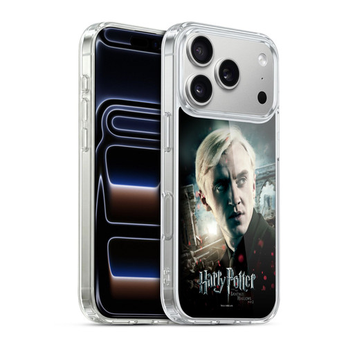Harry Potter Deathly Hallows VIII Draco Malfoy Soft Gel Case for Apple iPhone 17 Pro