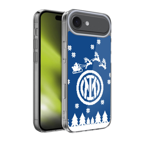 Fc Internazionale Milano Christmas Jumper Santa Sleigh Soft Gel Case for Apple iPhone 17 Air