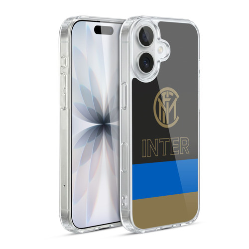 Fc Internazionale Milano Graphics Stripes Soft Gel Case for Apple iPhone 17