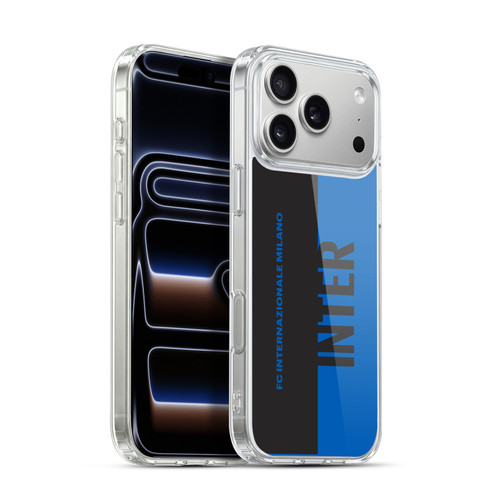 Fc Internazionale Milano Graphics Half Soft Gel Case for Apple iPhone 17 Pro Max