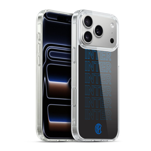 Fc Internazionale Milano Graphics Logo Type Soft Gel Case for Apple iPhone 17 Pro Max