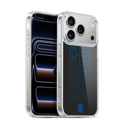 Fc Internazionale Milano Graphics Logo Type Soft Gel Case for Apple iPhone 17 Pro