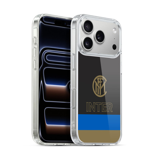 Fc Internazionale Milano Graphics Stripes Soft Gel Case for Apple iPhone 17 Pro
