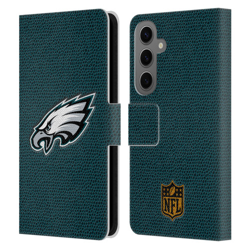 NFL Philadelphia Eagles Logo Football Leather Book Wallet Case Cover For Samsung Galaxy S25