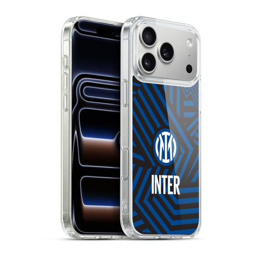 Fc Internazionale Milano Patterns Abstract 1 Soft Gel Case for Apple iPhone 17 Pro Max