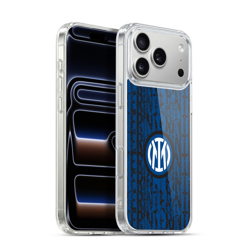 Fc Internazionale Milano Patterns Snake Wordmark Soft Gel Case for Apple iPhone 17 Pro Max