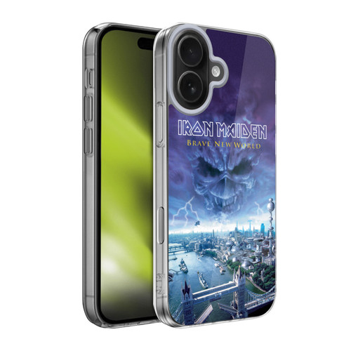 Iron Maiden Album Covers Brave New World Soft Gel Case for Apple iPhone 17