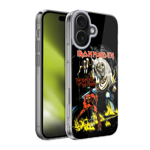 Iron Maiden Album Covers NOTB Soft Gel Case for Apple iPhone 17