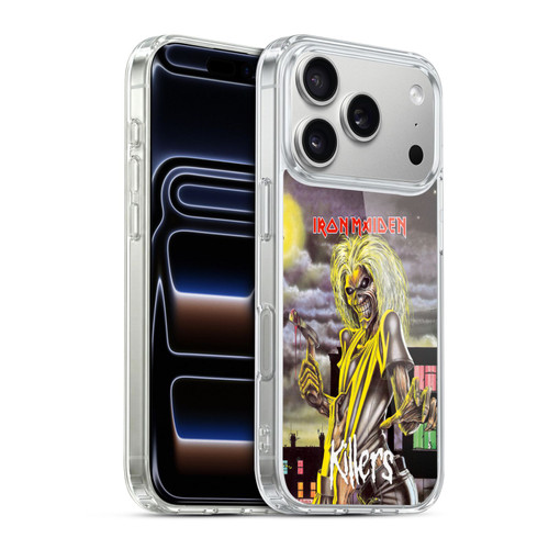 Iron Maiden Album Covers Killers Soft Gel Case for Apple iPhone 17 Pro