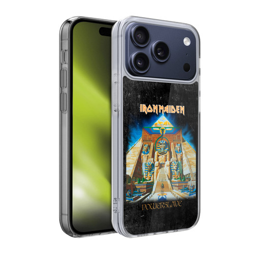 Iron Maiden Album Covers Powerslave Soft Gel Case for Apple iPhone 17 Pro